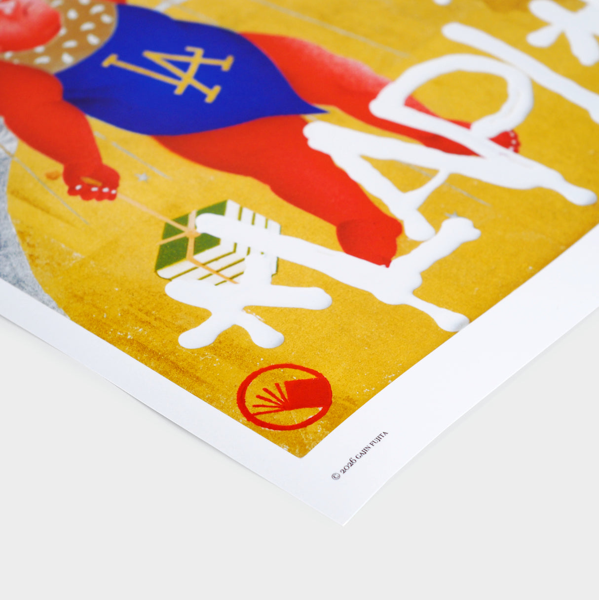 100 Years L.A. Central Library by Gajin Fujita Limited Edition Print