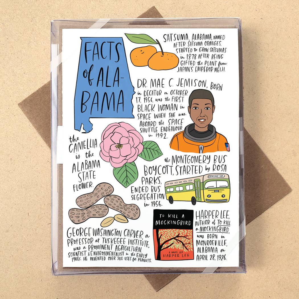 California State Facts Boxed Card Set