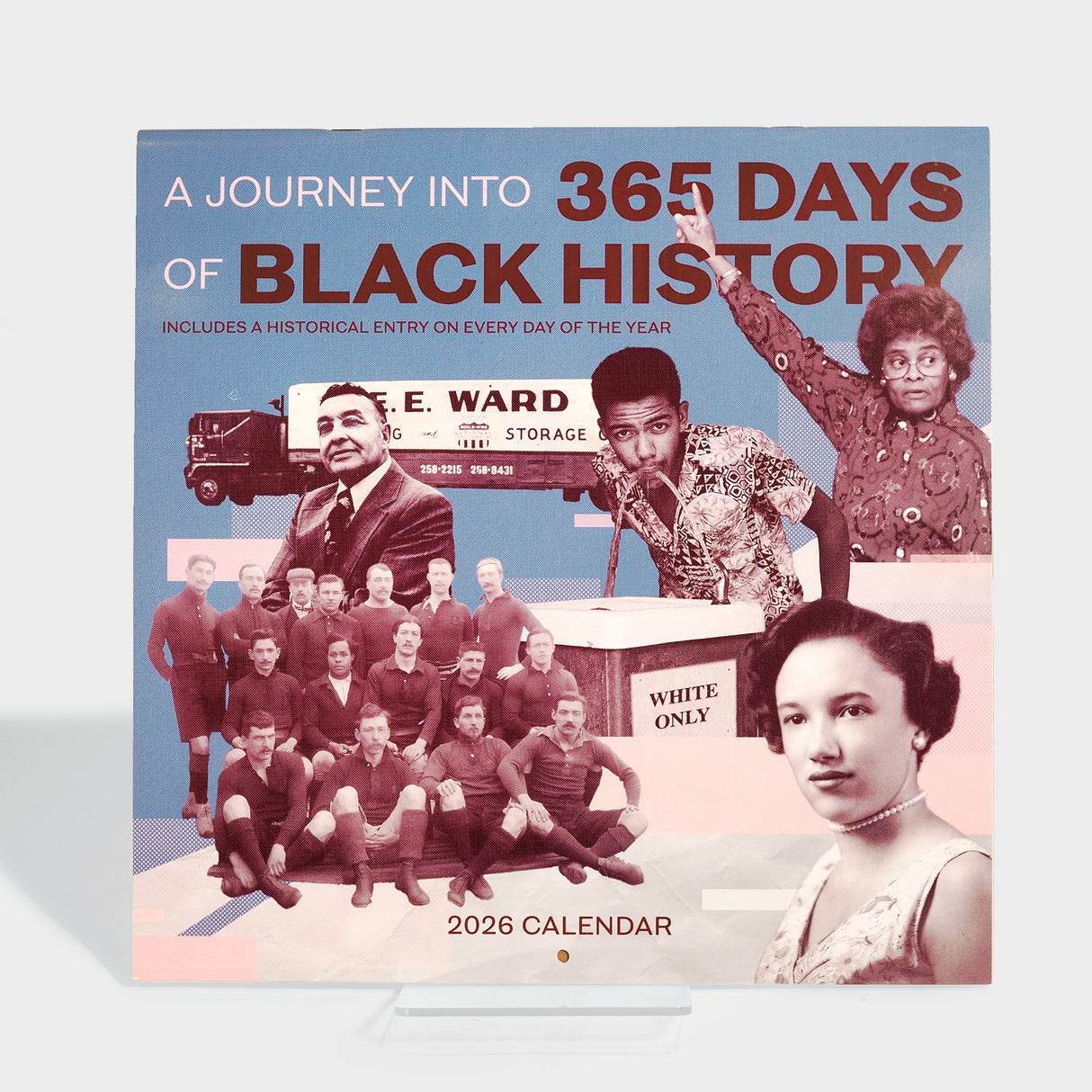 A Journey Into 365 Days of Black History 2026 Wall Calendar