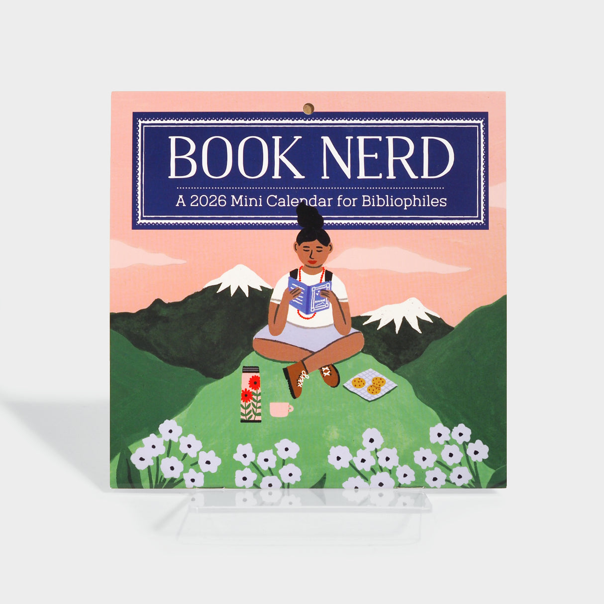 Book Nerd Mini Wall Calendar 2026