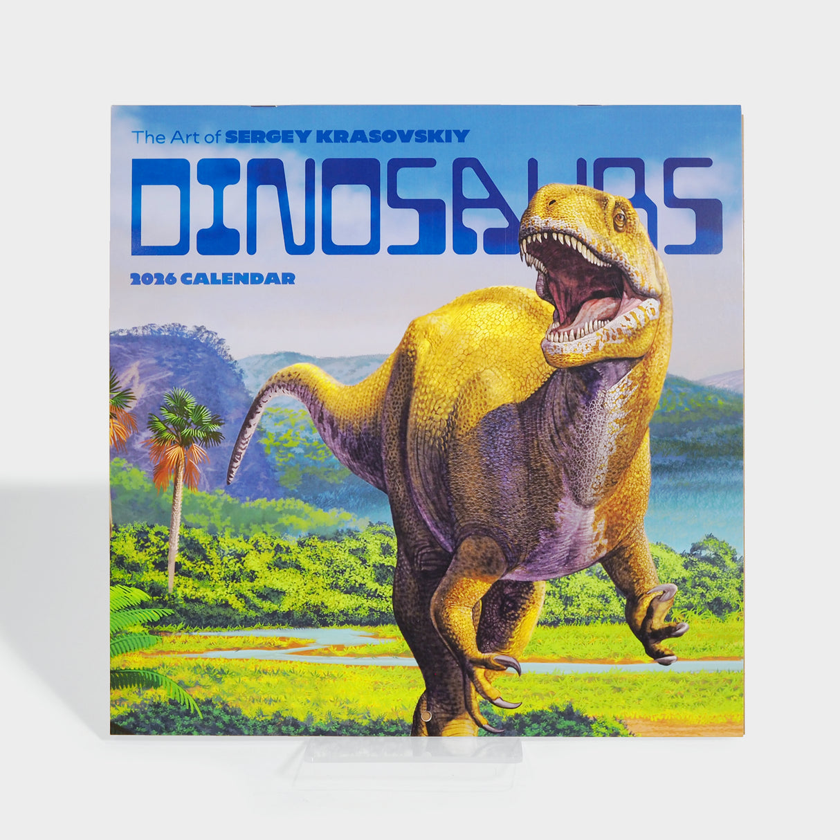 Dinosaurs: The Art of Sergey Krasovskiy 2026 Wall Calendar