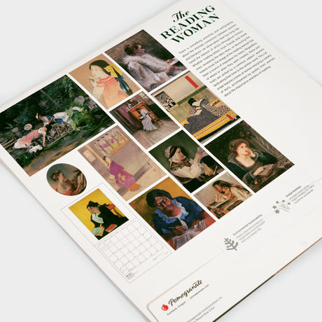 The Reading Woman 2026 Wall Calendar