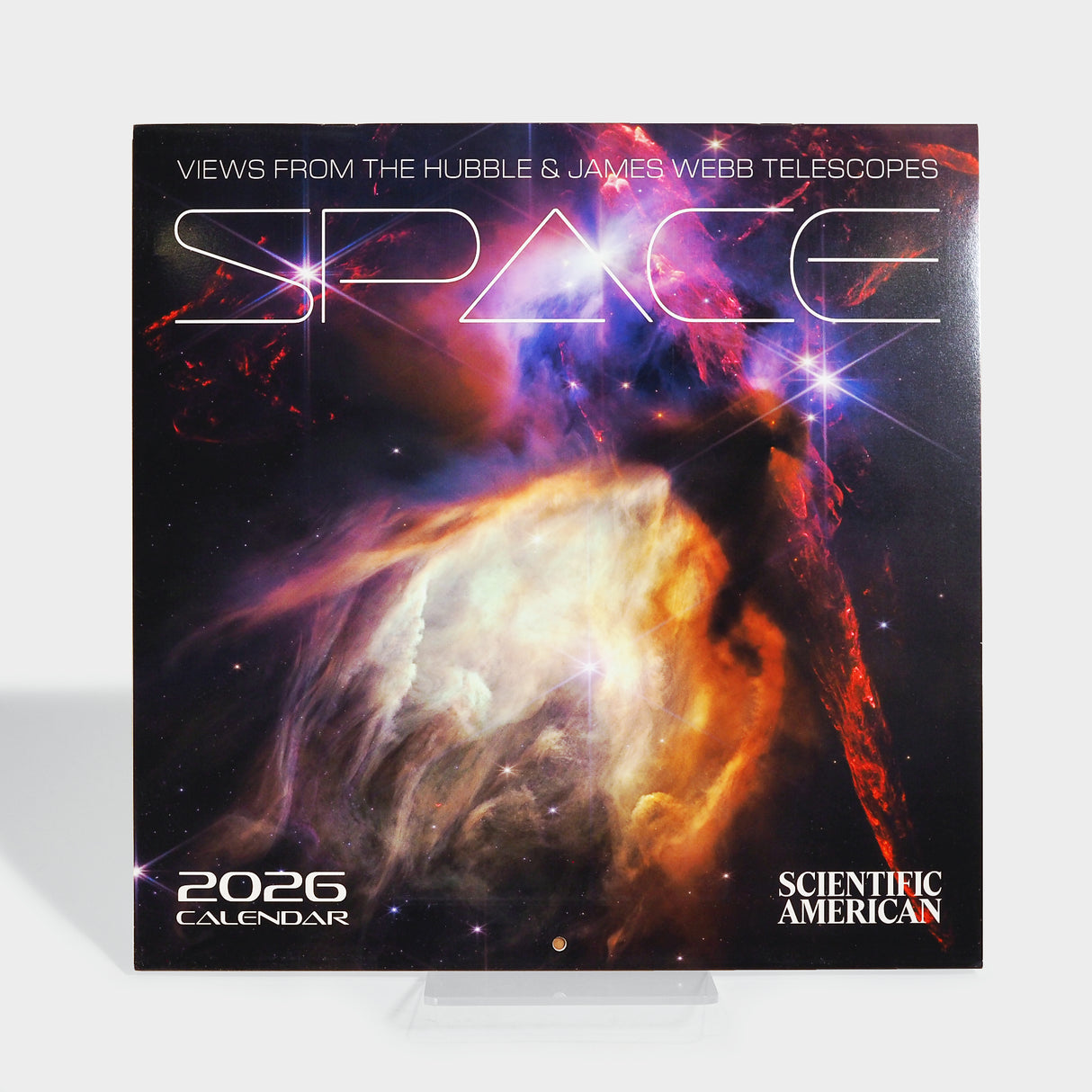 Space: Views from the Hubble & James Webb Telescopes 2026 Wall Calendar
