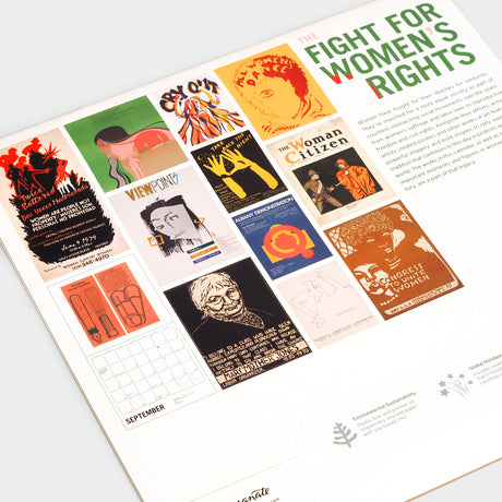 The Fight for Women's Right's 2026 Wall Calendar