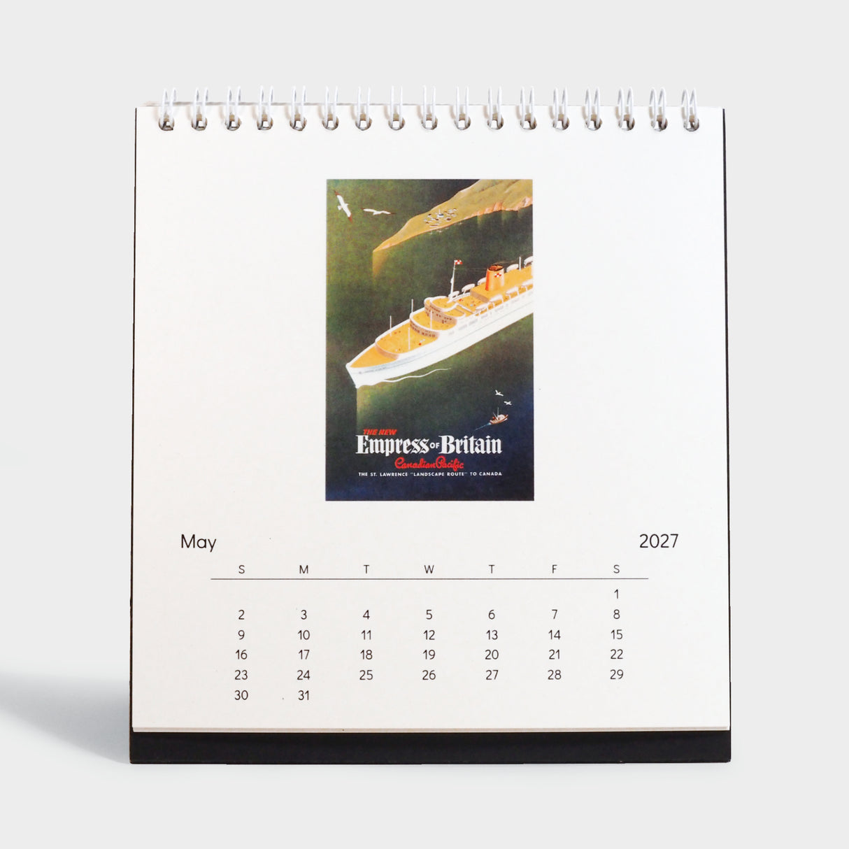 Posters 2027 Easel Desk Calendar