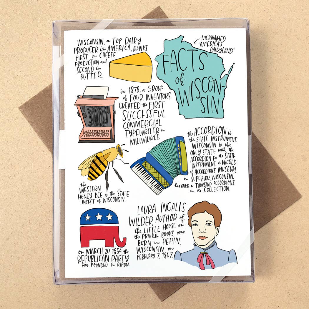 California State Facts Boxed Card Set