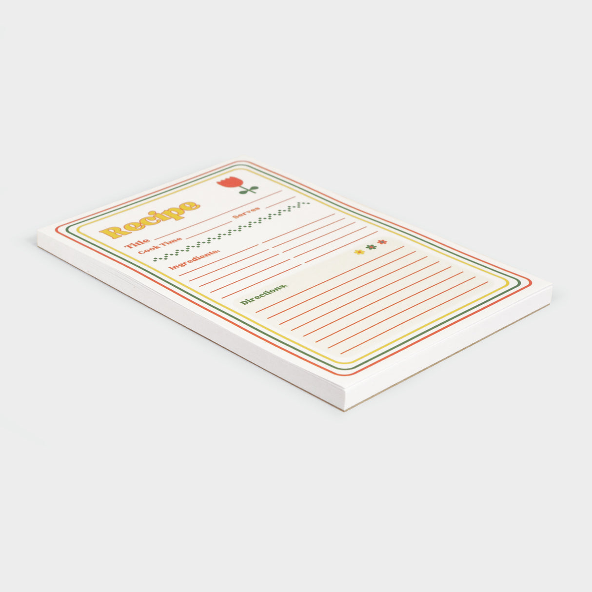 70s Recipe Notepad