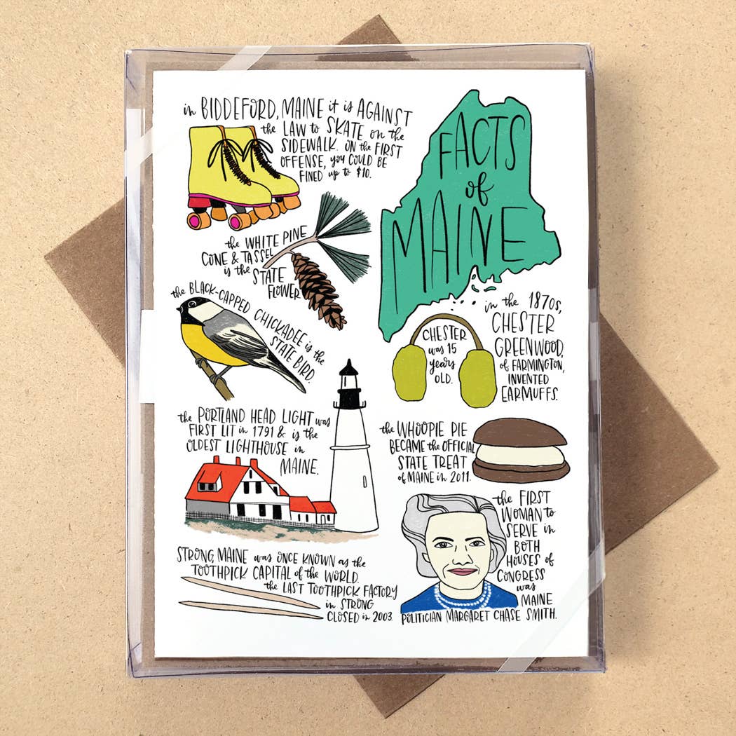 California State Facts Boxed Card Set