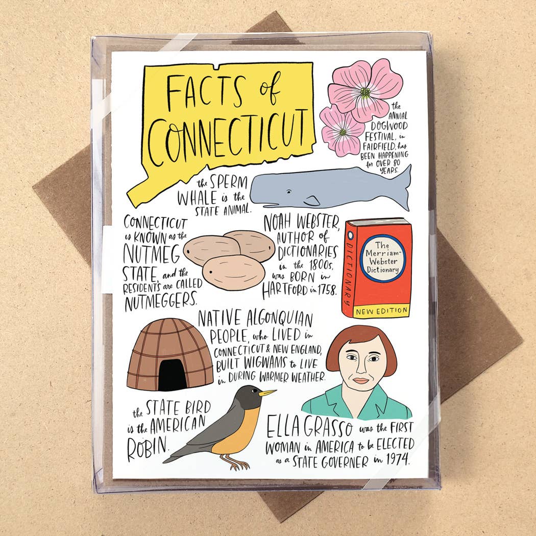 California State Facts Boxed Card Set