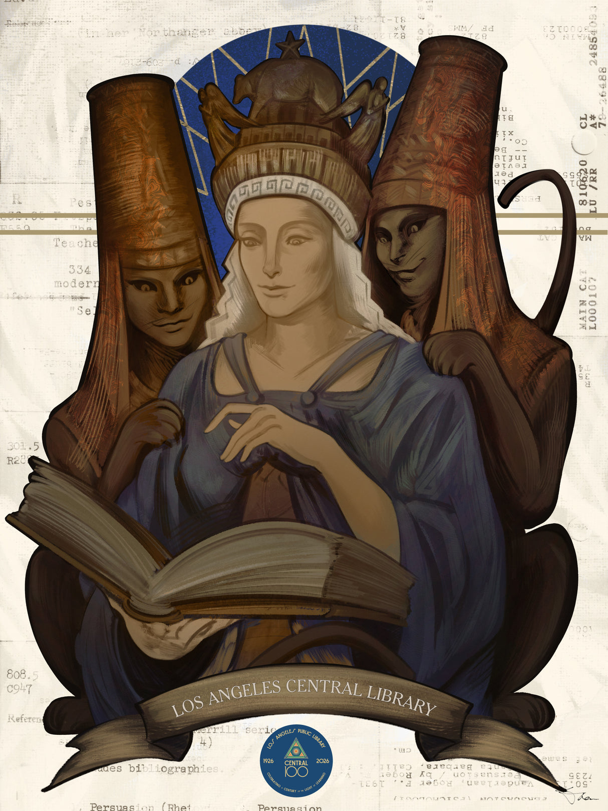 Statue of Civilization, Reimagined - Giclee Print