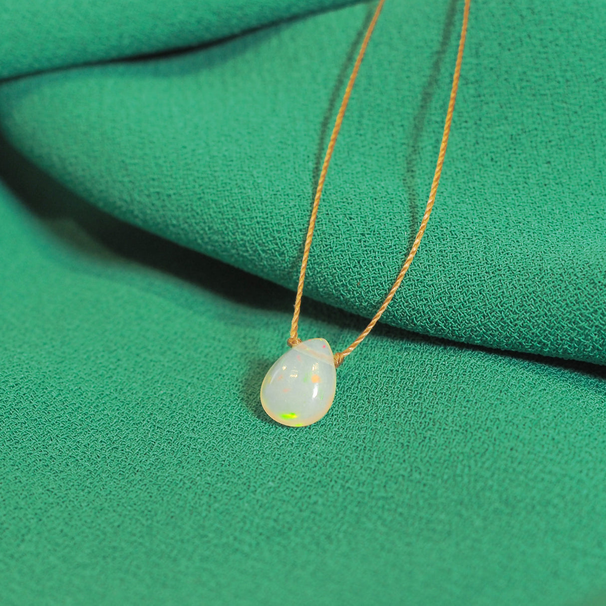 Amazing Mom Necklace with Ethiopian Opal