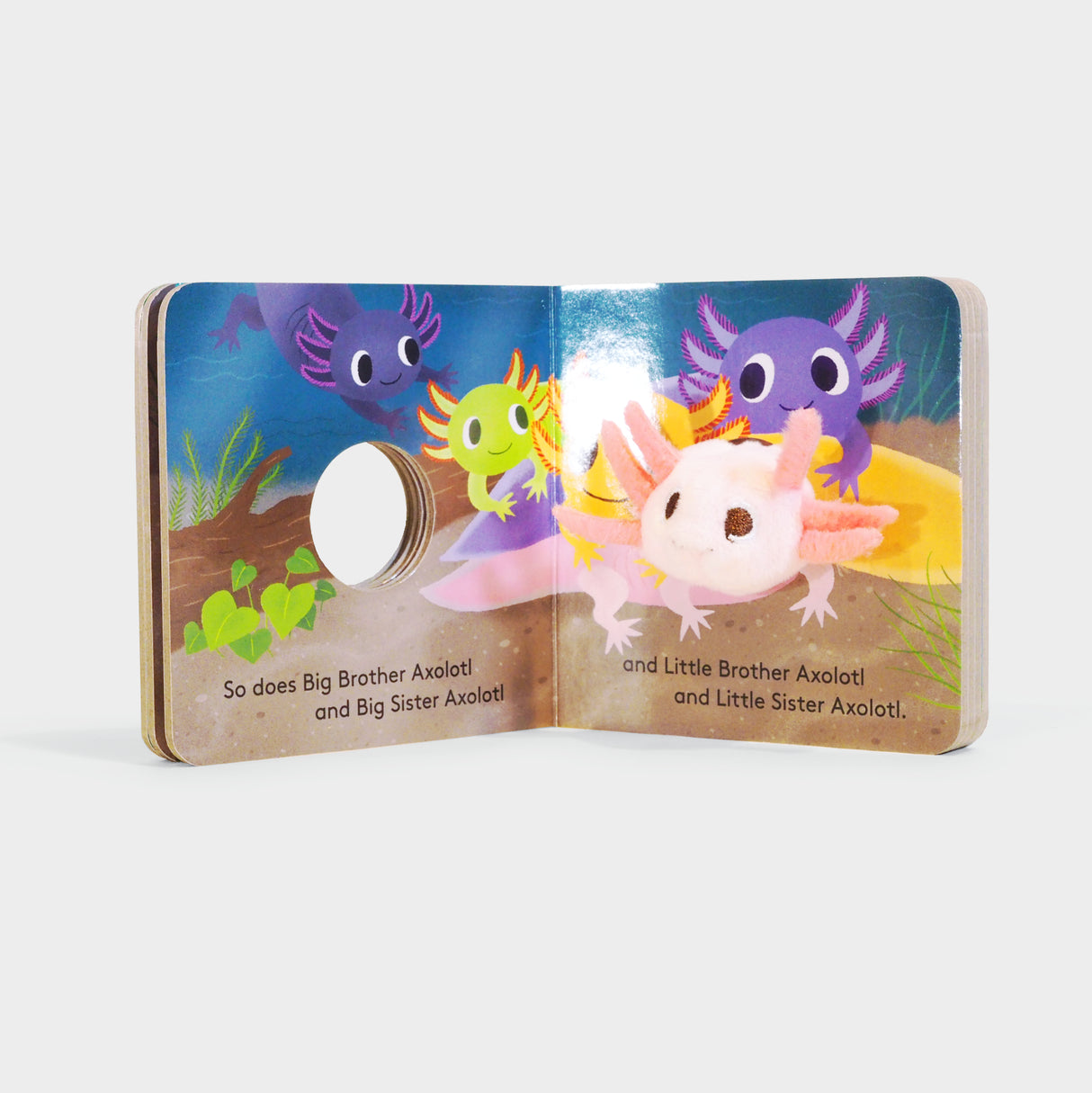 Baby Axolotl: Finger Puppet Board Book