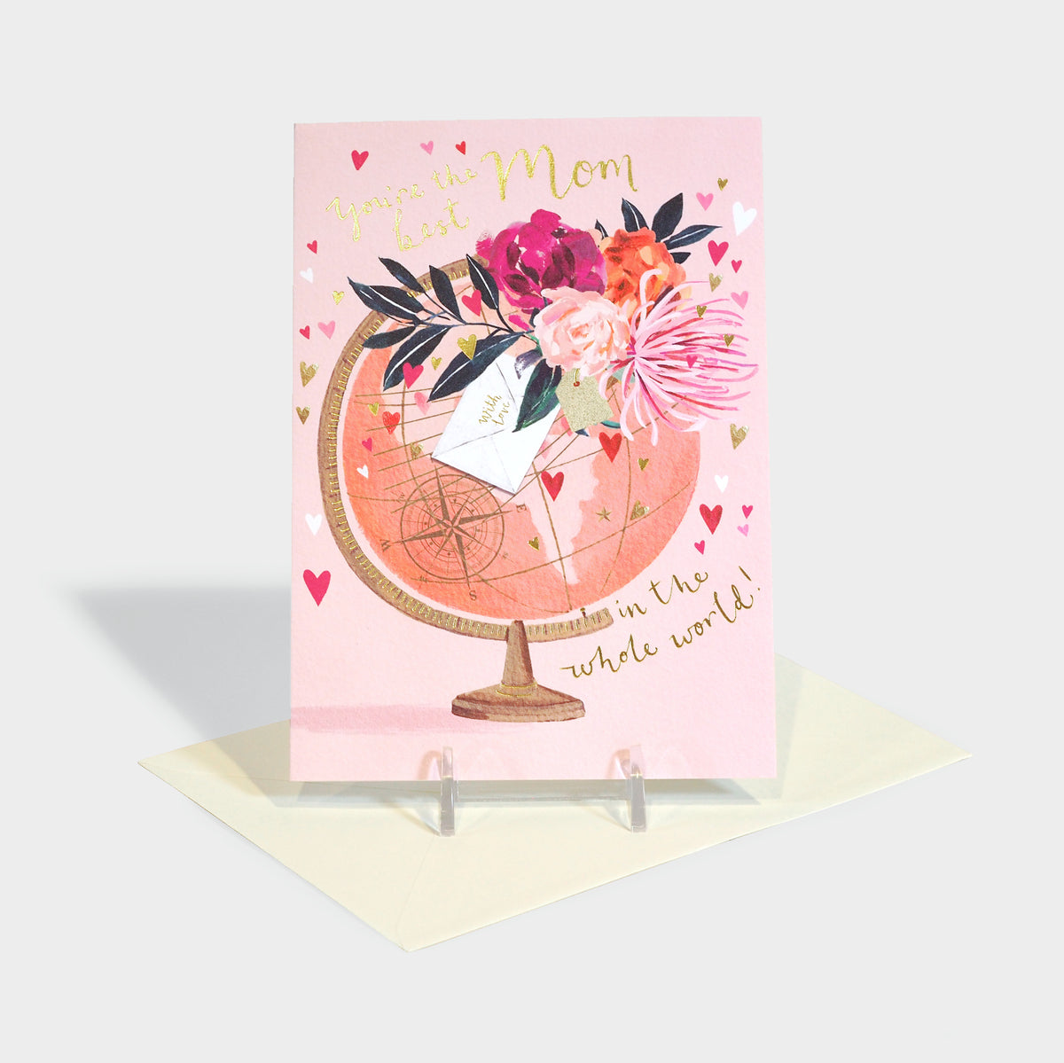 Best Mom in the Whole World Greeting Card – The Library Store