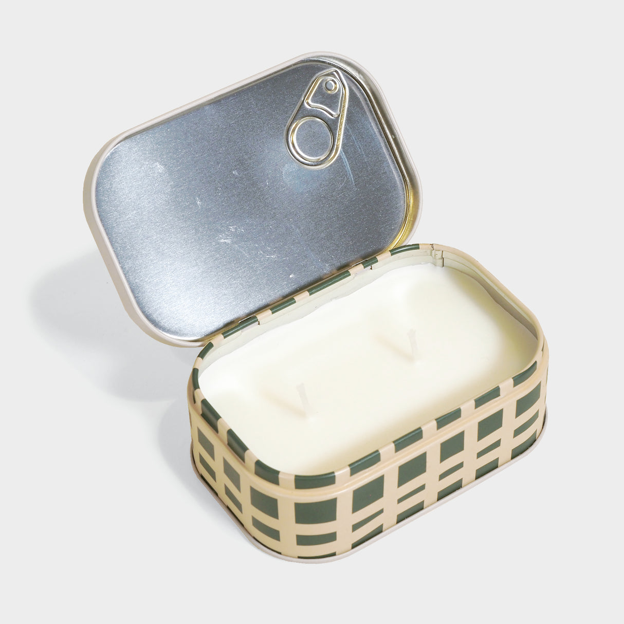 Bistro 4.5 Ounce Printed Tin Candle - French Baguette