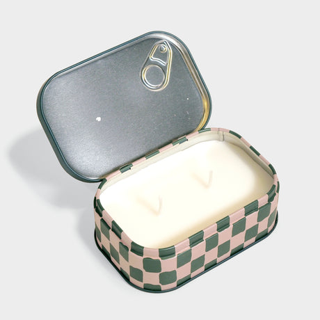 Bistro 4.5 Ounce Printed Tin Candle - Wild Mushroom