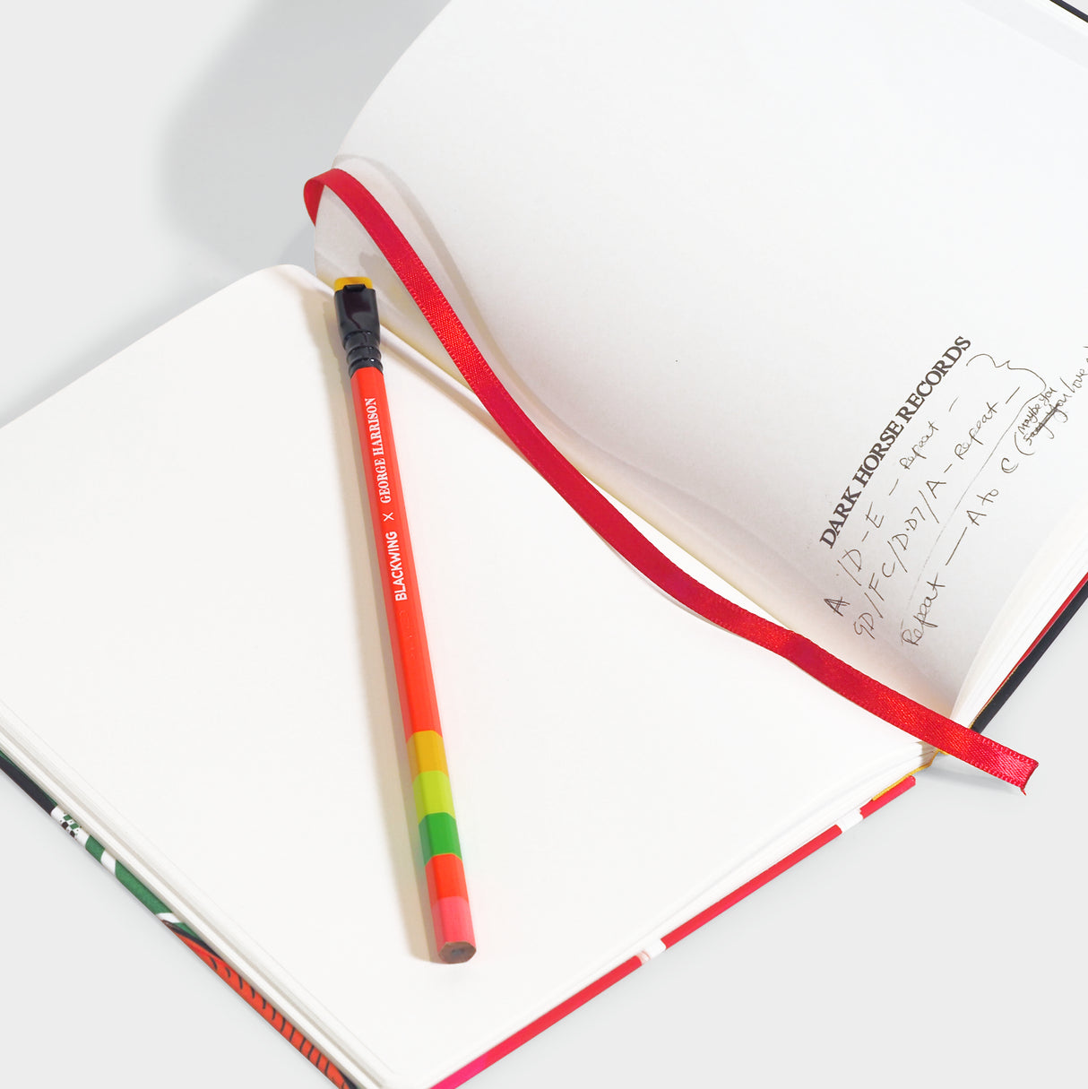 Blackwing x George Harrison - Songwriting Notebook