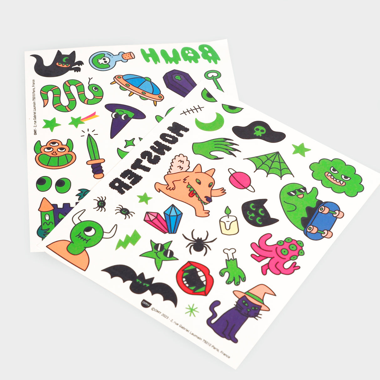 Boo! Temporary Tattoos