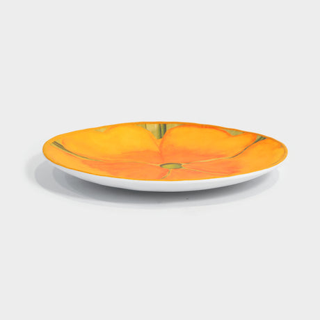 Botanic Garden Salad Plate - Orange