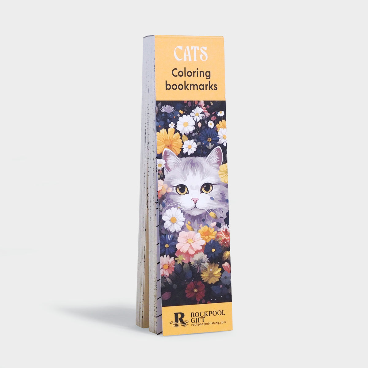Cats Coloring Bookmarks