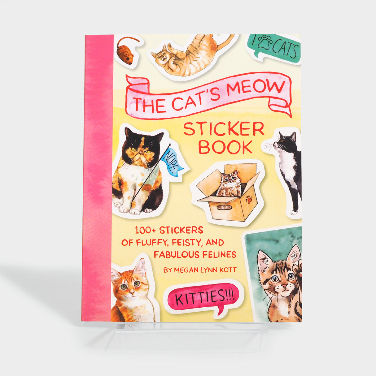 The Cat's Meow Sticker Book: 100+ Stickers of Fluffy, Feisty, and Fabulous Felines