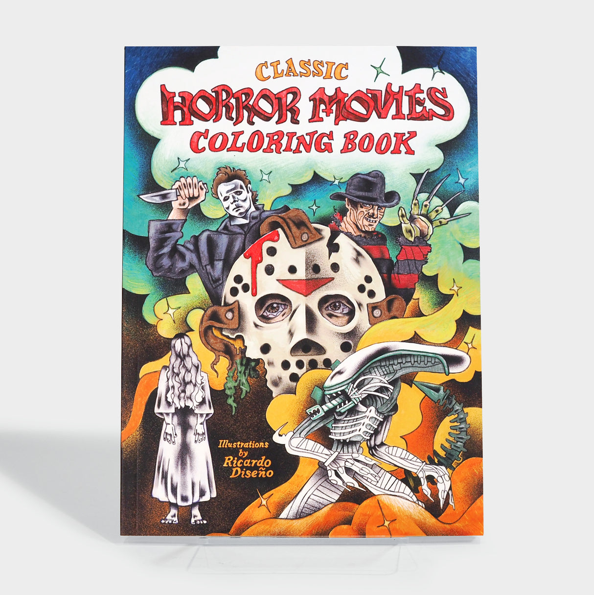 Classic Horror Movies Coloring Book