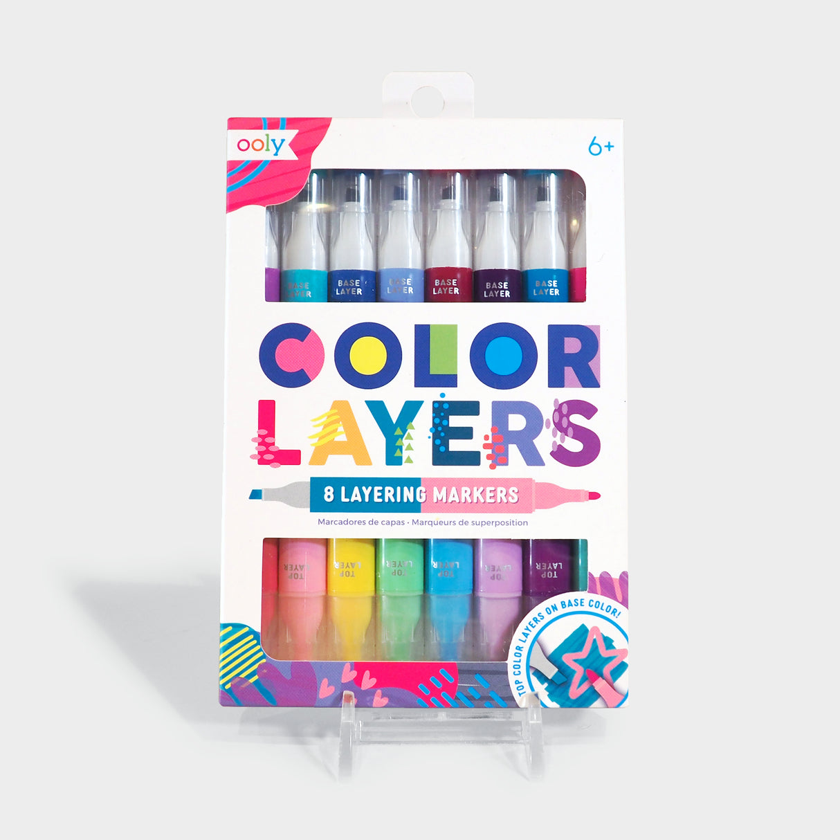 Color Layers Overlaying Double Ended Markers