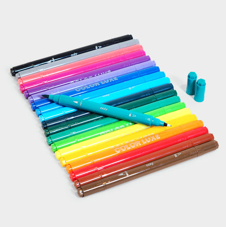 Color Luxe Double-Ended Markers Set of 20