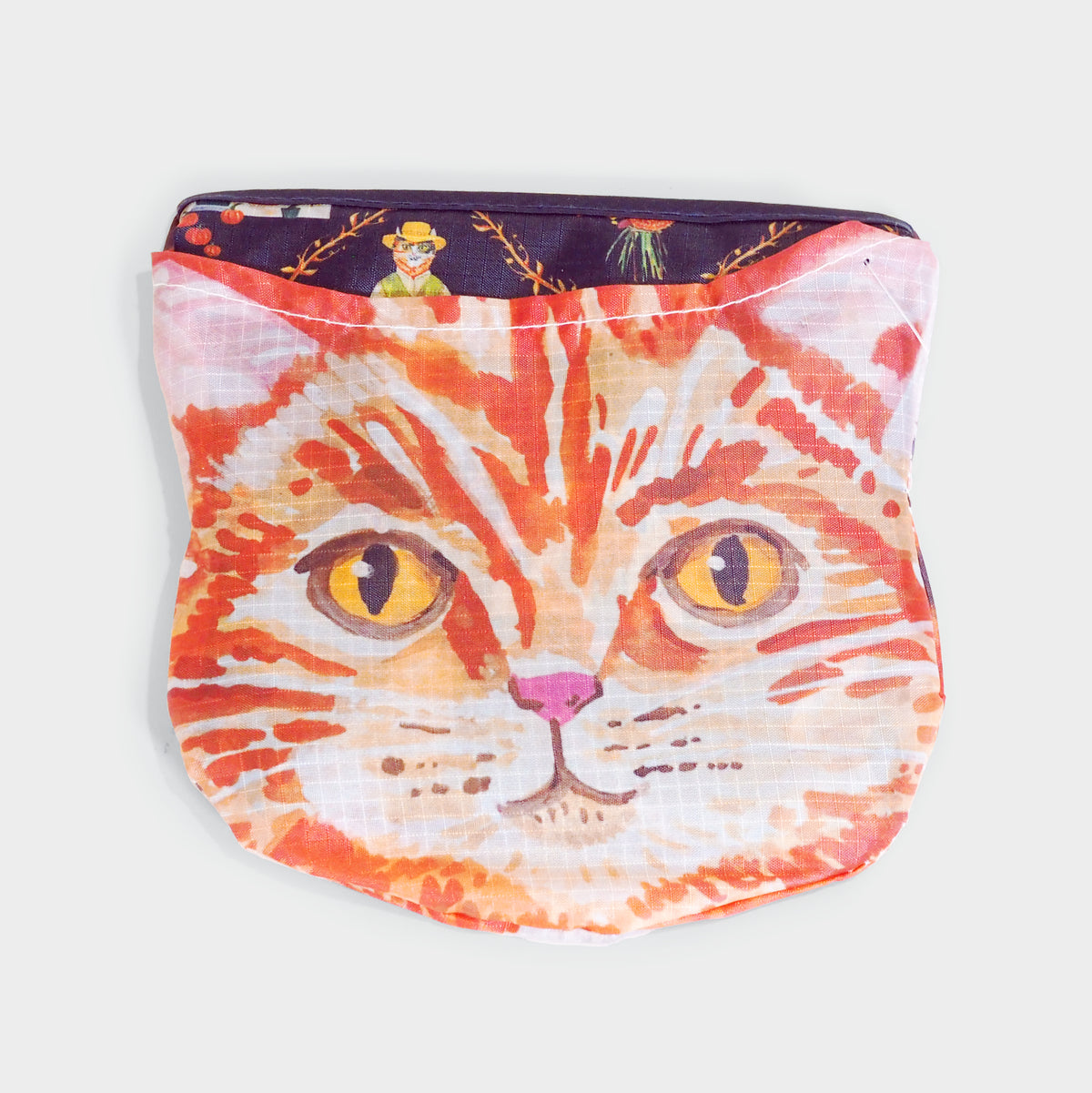 Cottage Cats Packable Nylon Tote