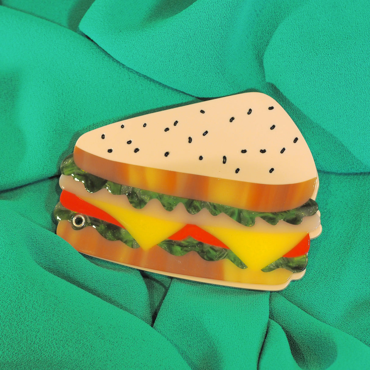 Deli Sandwich Compact Mirror