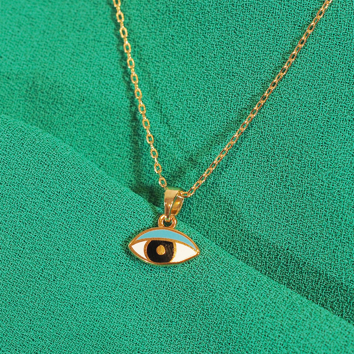 Eye/Lips Two-Sided Pendant