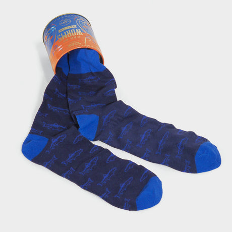 Fishing Socks in a Can