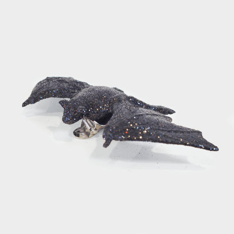 Glitter Bat Clip-On Ornament