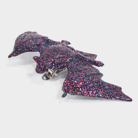 Glitter Bat Clip-On Ornament