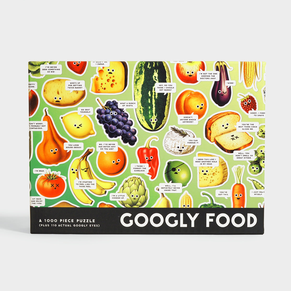 Googly Food – 1000 Piece Jigsaw Puzzle