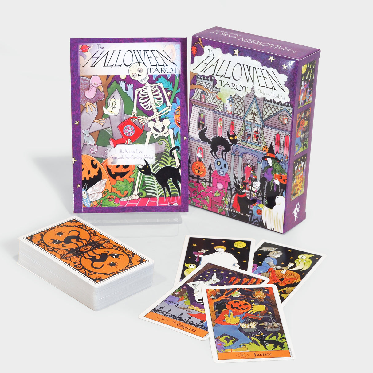 Halloween Tarot Deck & Book Set