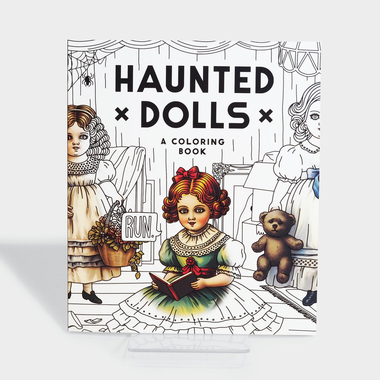 Haunted Dolls Coloring Book