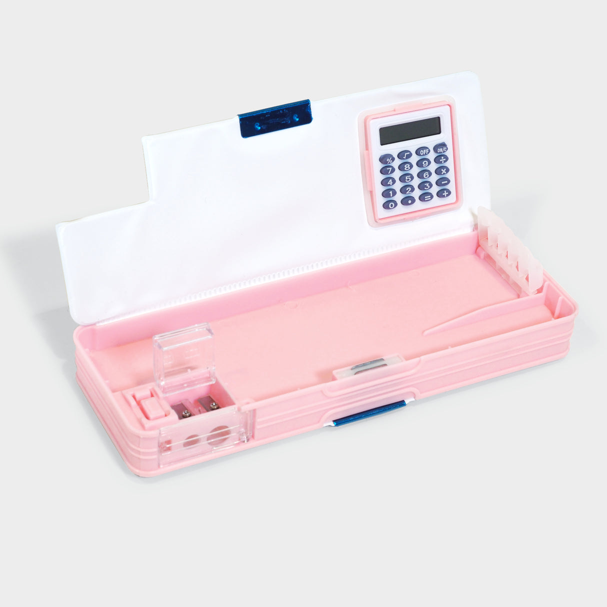 Hello Kitty & Friends Blue Grid Pencil Case