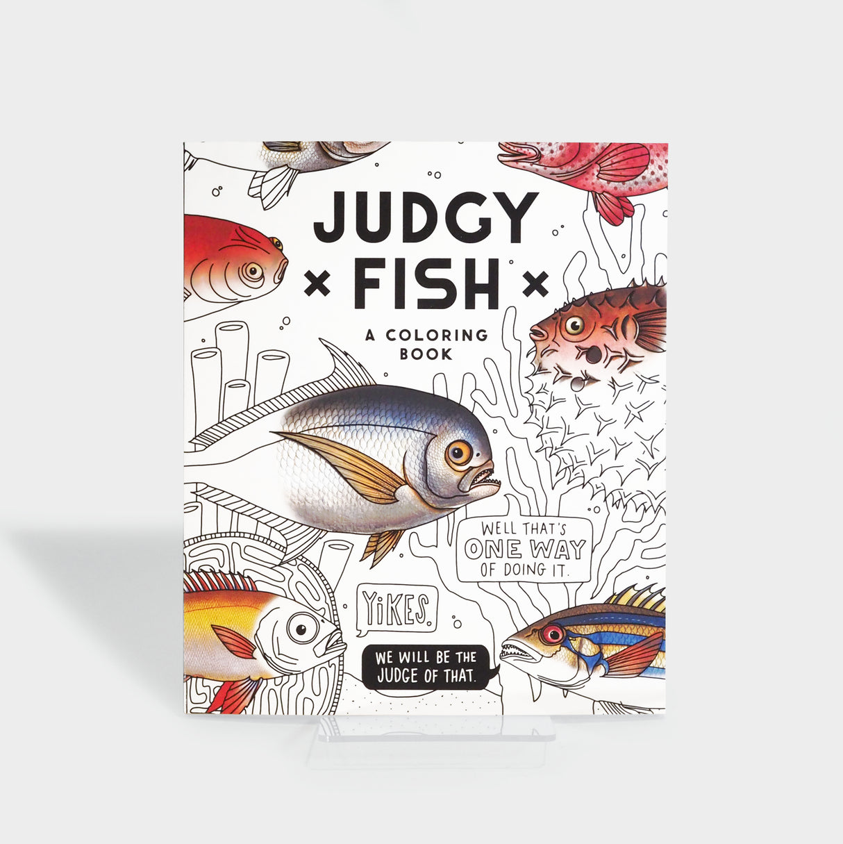 Judgy Fish Coloring Book