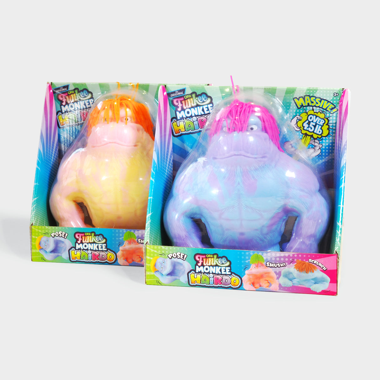 Jumbo Funkee Monkee Hairdo - Assorted