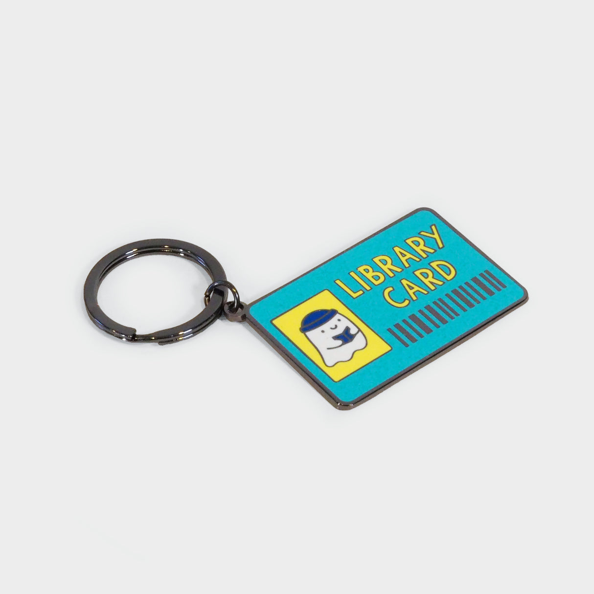 Library Card Keychain