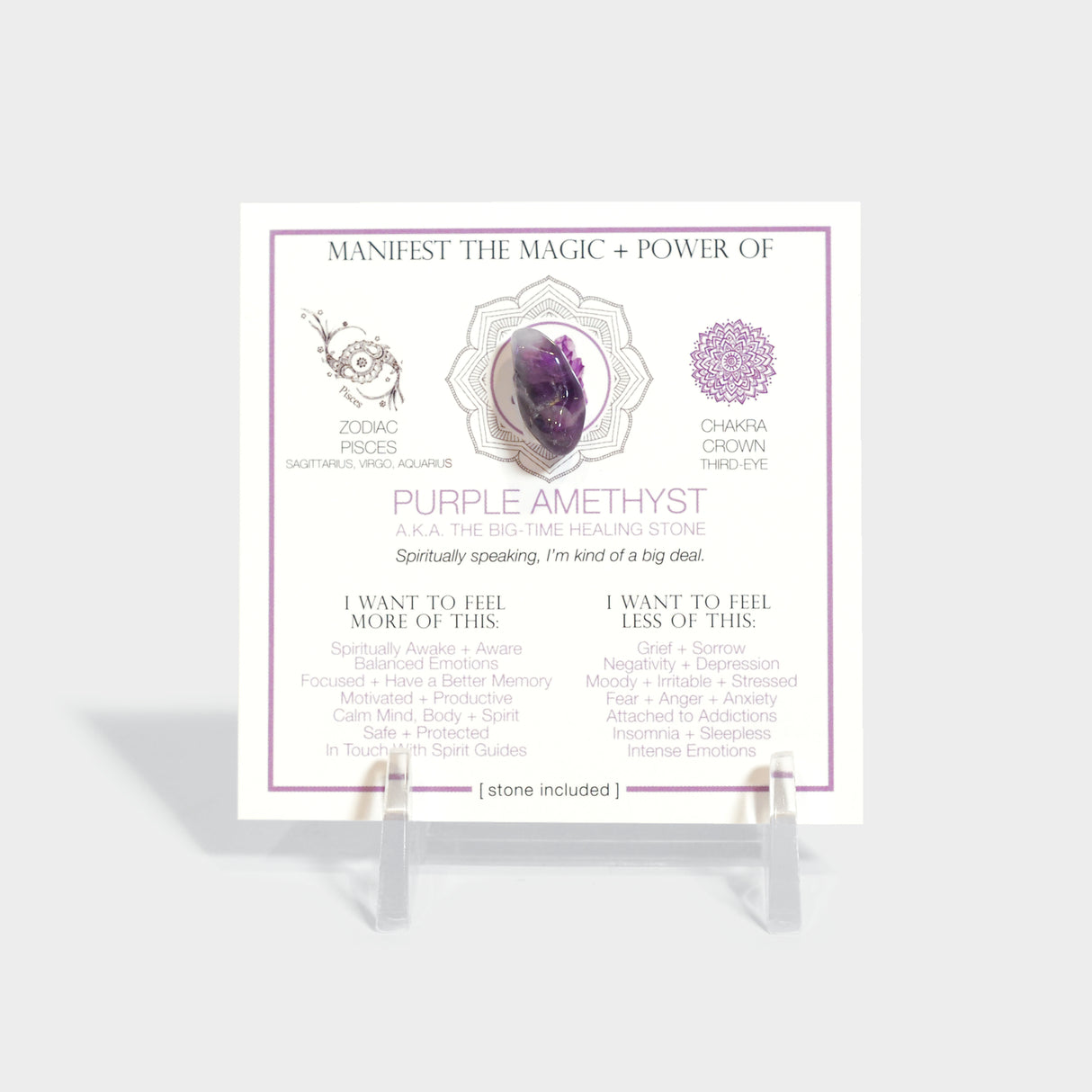 Manifest the Magic & Power of Purple Amethyst