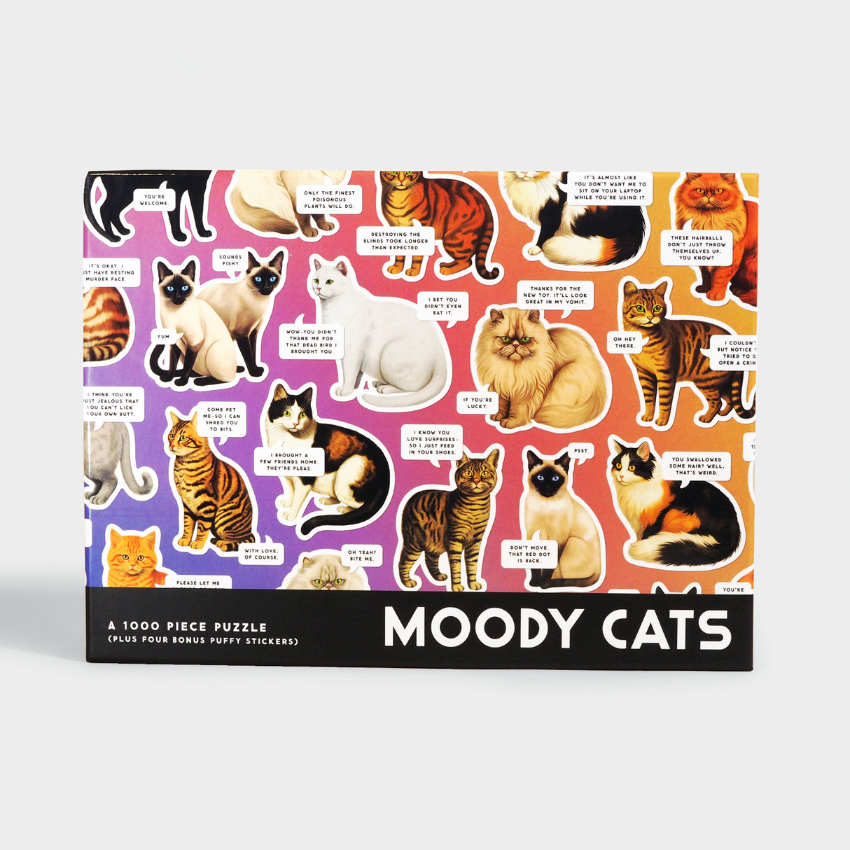 Moody Cats 1000 Piece Puzzle