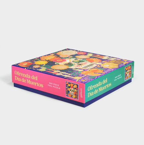 Ofrenda Día de Muertos – 500 Piece Foil Jigsaw Puzzle