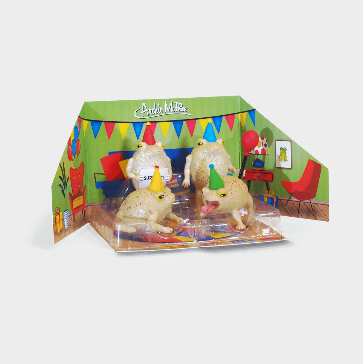 Party Frogs Set of 4