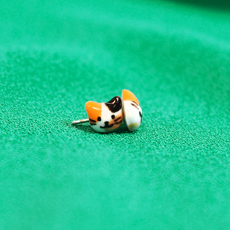 Precious Little Meow Meow Micro Studs - Calico