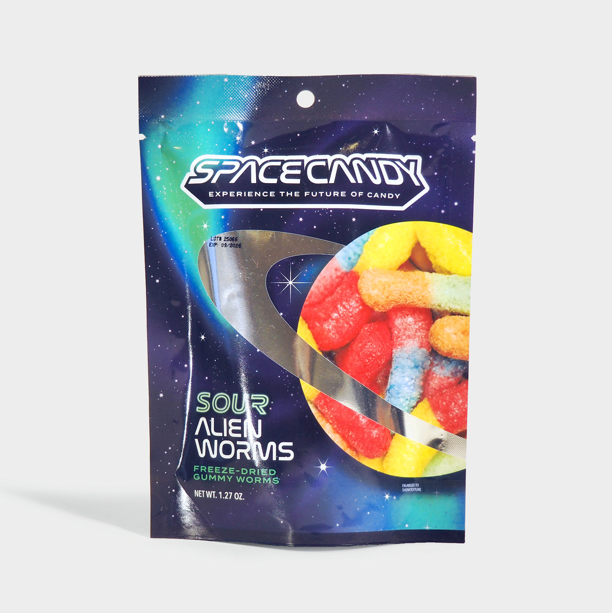 Sour Alien Worms 1.27 Ounce Bag