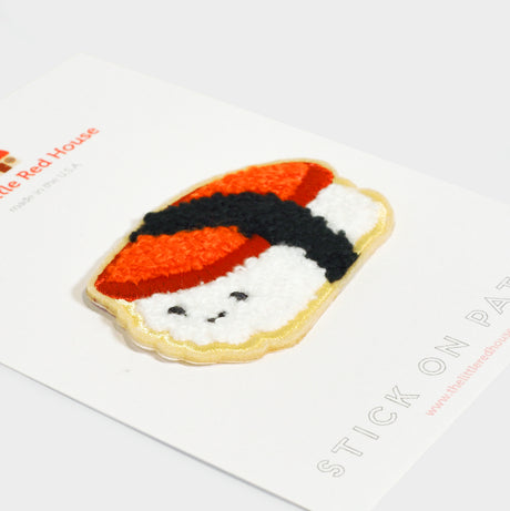 Spam Musubi Stick-On Chenille Patch