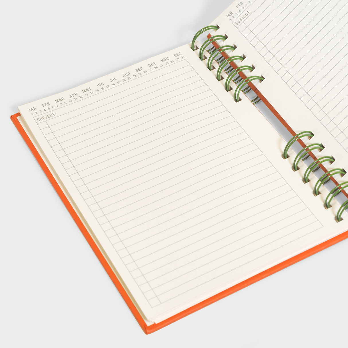 Standard Issue Planner Notebook No. 12 - Army Green & Chili