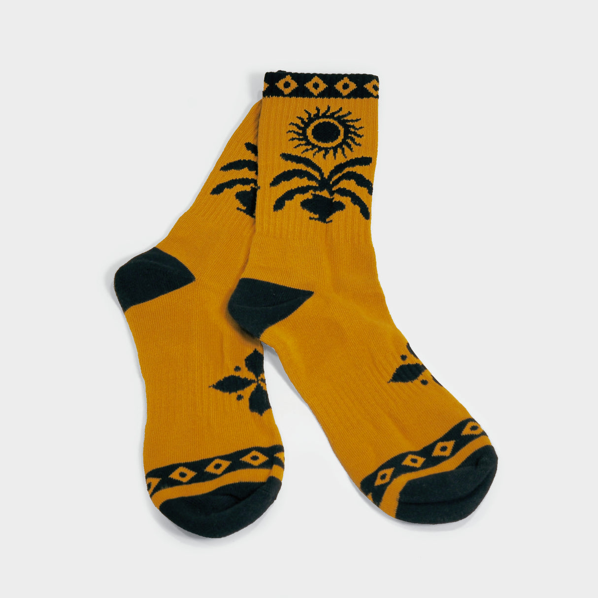Sun & Plant Socks