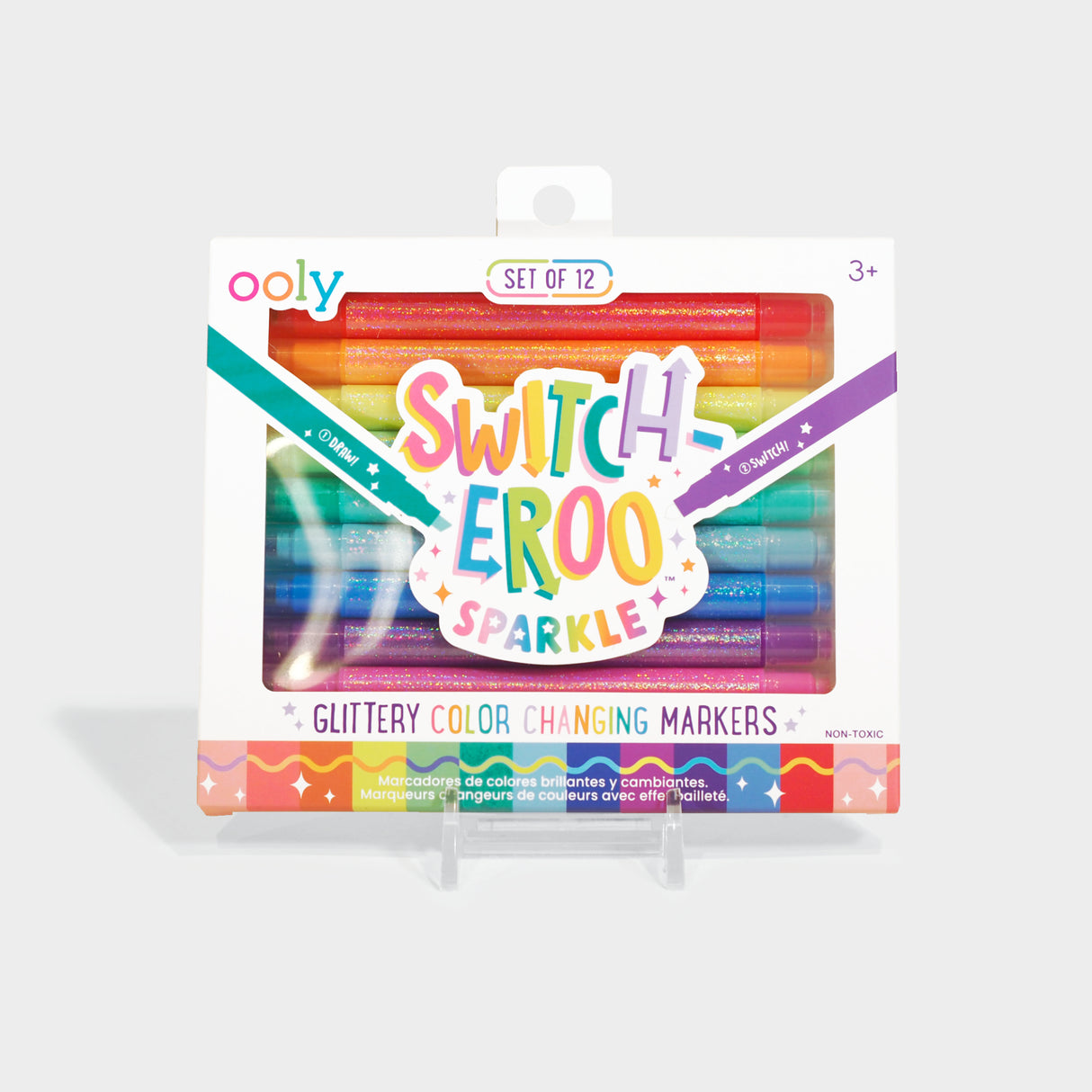 Switch-eroo Sparkle Glittery Color Changing Markers